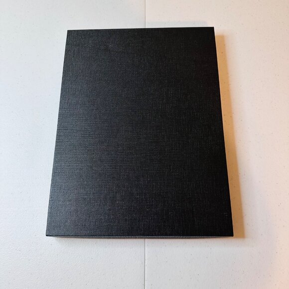 Mens Warm Scarf Black & White Checkered Pattern Gift Box Long Winter Scarf - Picture 4 of 6